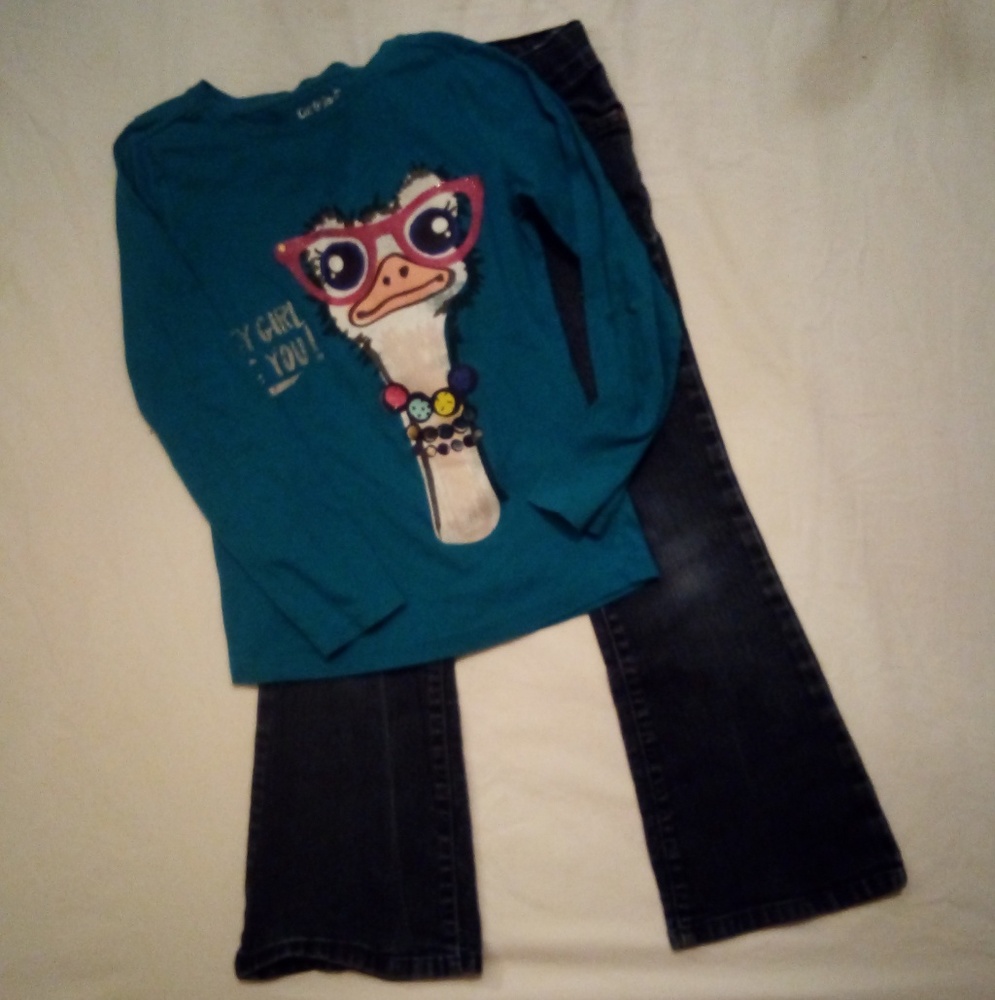 ⭐Girls Emu Outfit